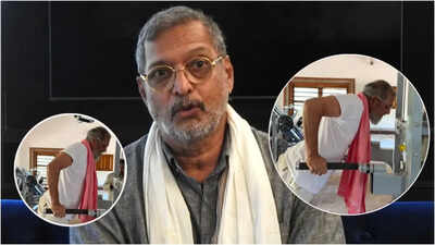 ‘Control Uday control’: Nana Patekar does 15 tricep dips at the age of 76, leaving the internet and Atul Kasbekar in awe | Hindi Movie News