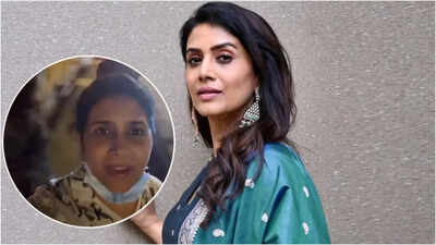 Sonali Kulkarni: ‘Five hours at just one position’: Sonali Kulkarni documents Mumbai-Pune highway nightmare in viral video | Hindi Movie News