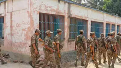 2,321 companies of CAPF deployed for Bengal phase 2 | India News