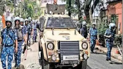 Bengal turns fortress for phase-II poll: 2.3 lakh CAPF & 38,297 state cops in place | India News