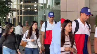 IPL 2026: Arjun Tendulkar spotted with wife Saaniya Chandhok, sister Sara Tendulkar before LSG vs RCB clash – WATCH | Cricket News