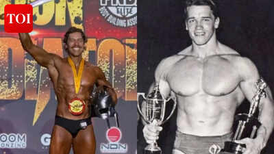 Arnold Schwarzenegger’s son Joseph Baena wins INBA Iron Gladiator title |