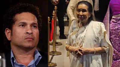 Asha Bhosle’s last public appearance was at Arjun Tendulkar’s wedding, Sachin Tendulkar mourns her demise: ‘She was family’ | Hindi Movie News