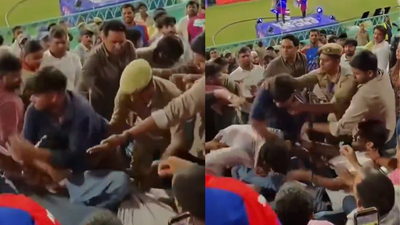 IPL 2026: LSG vs DC turns into WWE Raw as fan brawl erupts in stands – Watch | Cricket News
