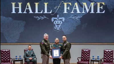 Army chief inducted into International Hall of Fame at US Army War College | India News