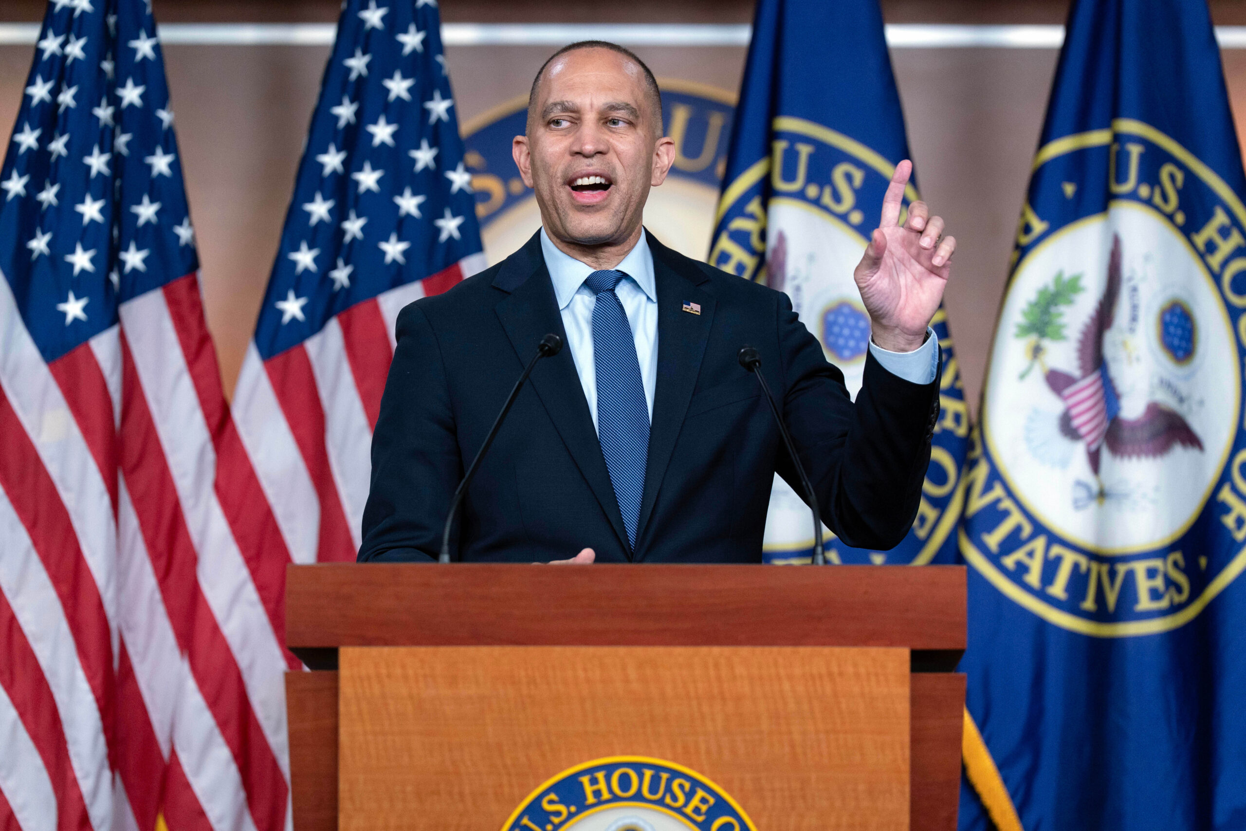 Capitol agenda: Jeffries vows ‘maximum warfare'