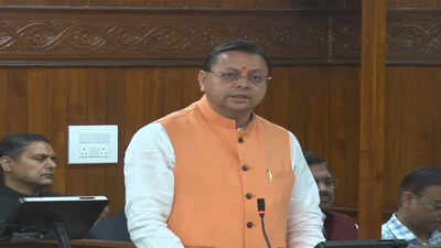 “INDIA bloc parties insulted nari shakti in Lok Sabha”: Uttarakhand CM Dhami slams opposition during one-day assembly session | India News