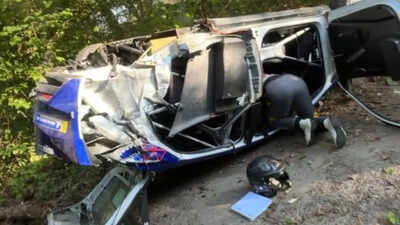 Jos Verstappen survives major rally crash in Belgium: What happened