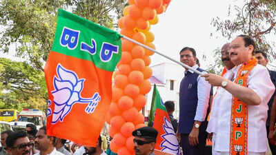 Two free cylinders, e‑scooters, scholarships: JP Nadda unveils BJP’s Puducherry poll promises | India News