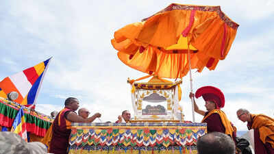 Sacred Piprahwa relics of Buddha reach Ladakh as Leh marks Buddha Purnima | India News