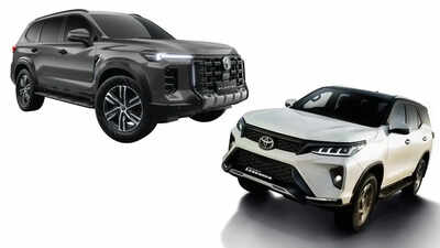 MG Majestor vs Toyota Fortuner Legender: Engine, features compared