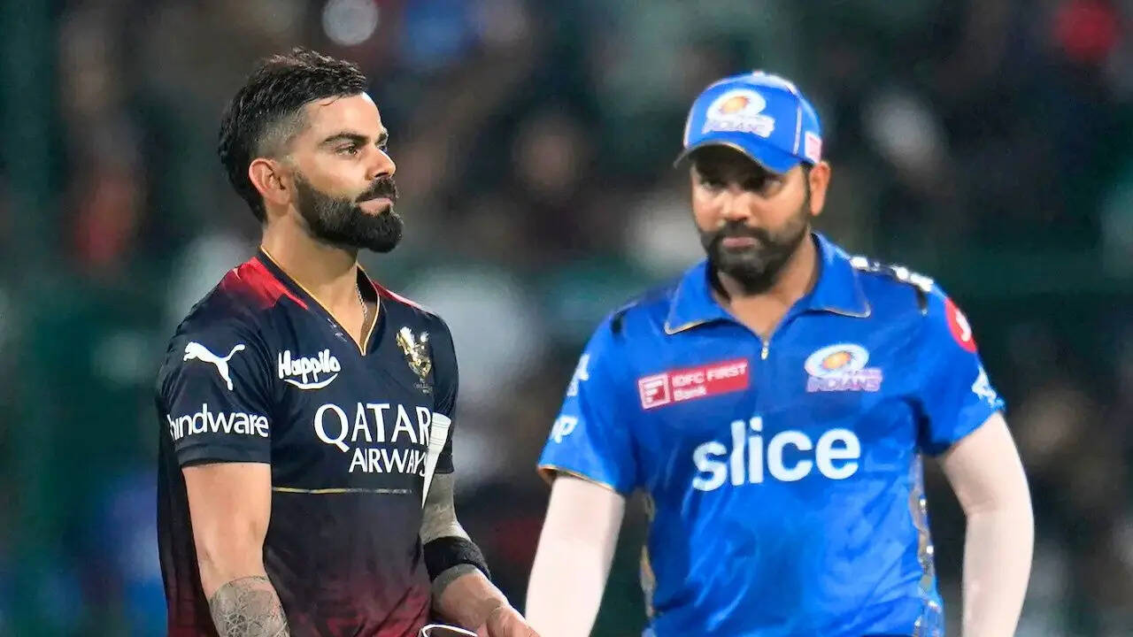 MI vs RCB Live Score, IPL 2026: Virat Kohli vs Rohit Sharma headlines mega clash in Mumbai
