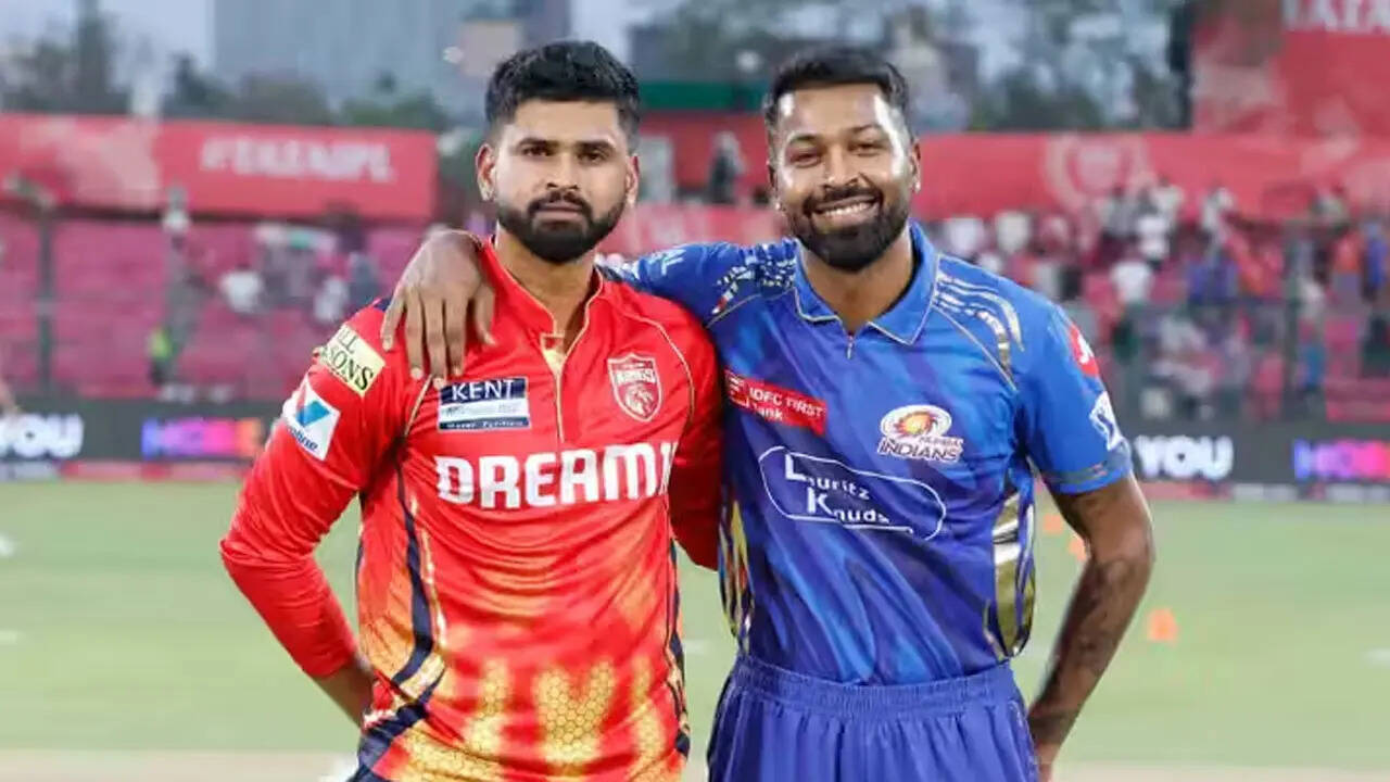 MI vs PBKS Live Score, IPL 2026: Under-pressure Mumbai Indians face unbeaten Punjab Kings at Wankhede