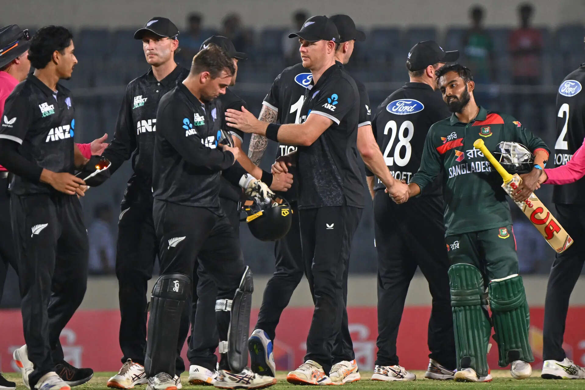 New Zealand 0/0 in 0.0 Overs | BAN vs NZ Live Score, 1st T20I: Bangladesh Opt to Bowl First in Chattogram Opener