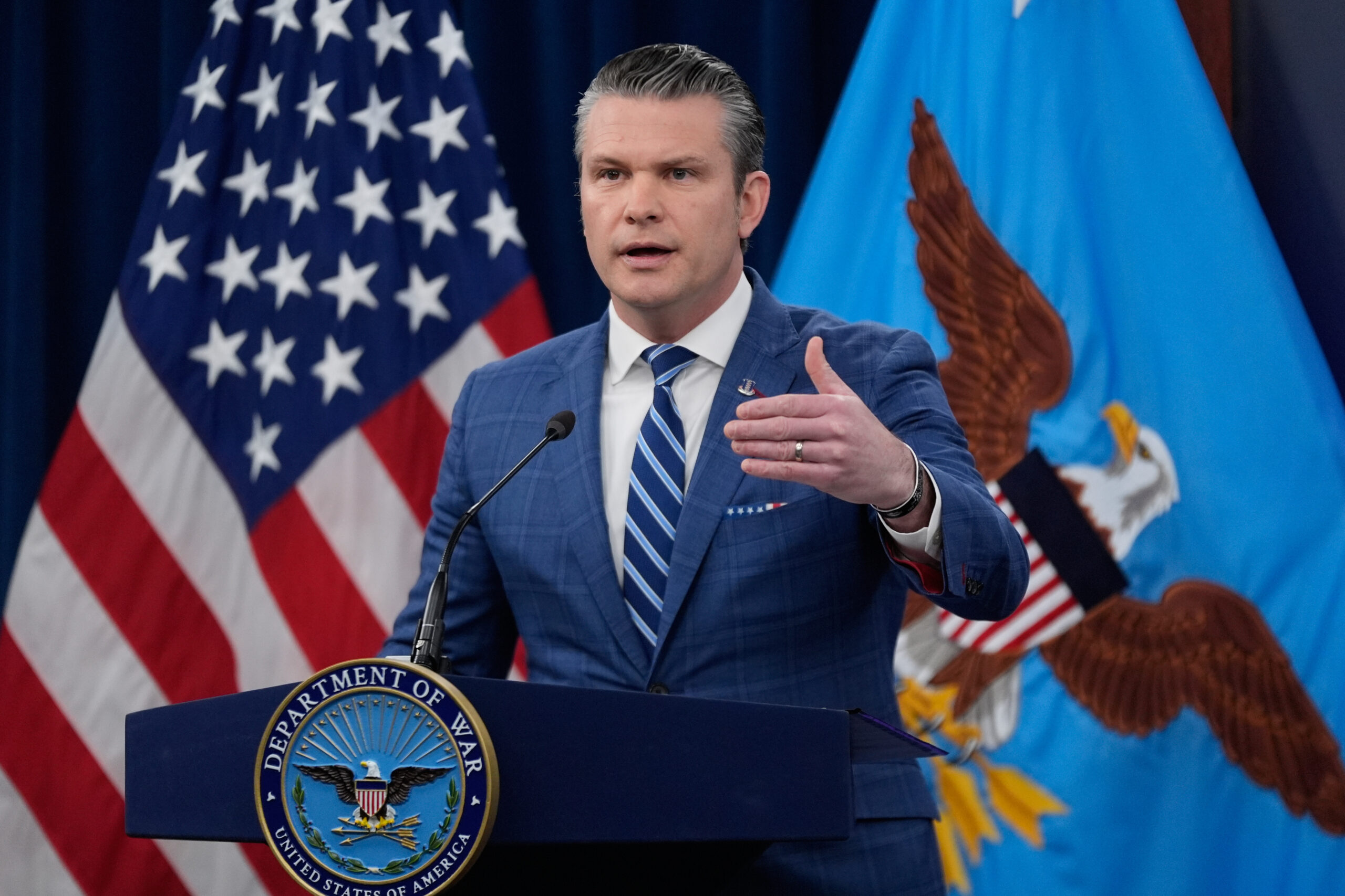 Hegseth declares victory in Iran but says US forces will remain in region