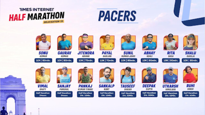 Pacers set the rhythm at Times Internet Half Marathon | India News