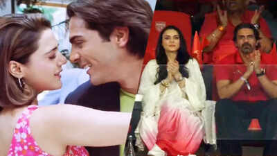 Arjun Rampal and Preity Zinta reunite at IPL match; send ‘Dil Hai Tumhaara’ fans on a nostalgic trip |