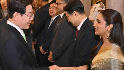 ‘Made In Korea’ star Priyanka Mohan meets Korean President at Rashtrapati Bhavan; shares emotional post: ‘Cherish forever’ | Tamil Movie News