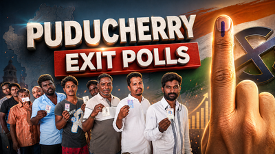 Puducherry exit polls 2026: NDA likely to retain power; Congress, TVK lag in fragmented fight | India News