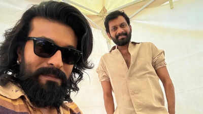 Ram Charan and Buchi Babu Sana share fun selfie from ‘Peddi’ sets as makers confirm six days left for shoot completion |