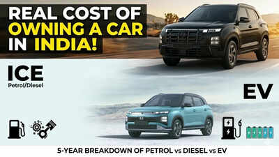 Real cost of owning a car in India! 5-year breakdown of Petrol vs Diesel vs EV