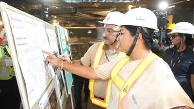 Delhi CM Gupta reviews Phase 4 construction work at RK Ashram Marg | India News