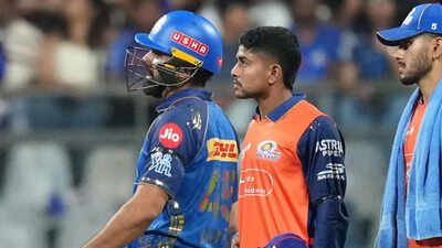 IPL 2026: Rohit Sharma retires hurt; Ritika Sajdeh’s reaction breaks the internet | Cricket News