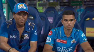 ‘Happy Birthday but … ‘: Arjun Tendulkar wishes father Sachin as legend turns 53 – Watch | Cricket News