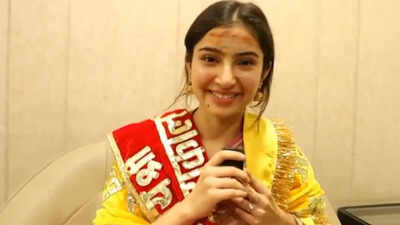 Sara Arjun quizzed about next as ‘Dhurandhar 2’ passes Rs 1,600 crore mark; prays for ‘health, wealth and success’ at Mahakaleshwar Temple – WATCH |