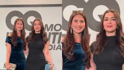 Watch: Sara Tendulkar, brother Arjun’s wife Saaniya spotted together in Mumbai event | Cricket News