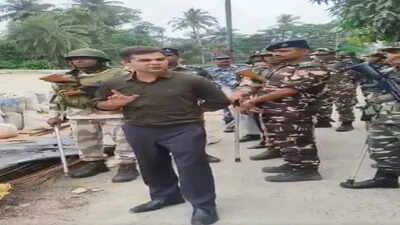 Video showing officer’s threats to TMC pick’s kin sparks row | India News