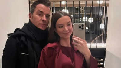 Justin Theroux and Nicole Brydon Bloom make red carpet debut days after welcoming baby boy |