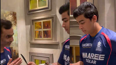 IPL 2026 | ‘Aaj hi kiya hai na sir, kal kaha’: Vaibhav Sooryavanshi’s funny exchange with Romi Bhinder goes viral – WATCH | Cricket News