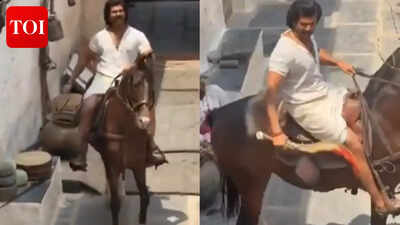 ‘Ranabaali’: Vijay Deverakonda looks FIERCE in leaked video from film sets﻿﻿﻿ |