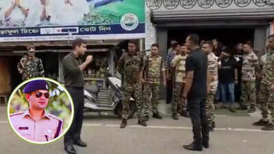 ‘Don’t cry later’: UP encounter specialist on Bengal poll duty warns TMC candidate, video triggers big row | India News