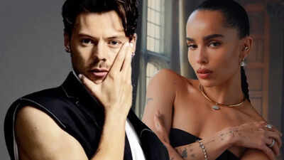 Zoe Kravitz shows off HUGE ring following engagement to Harry Styles – PICS﻿ |