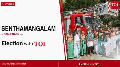 Senthamangalam election results 2026: TVK candidate P Chandrasekar defeats AIADMK and DMK rivals, secures 68,815 votes | India News