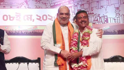 BJP government formation in West Bengal: Suvendu Adhikari elected as legislature party leader, set to take oath as CM on May 9 | India News