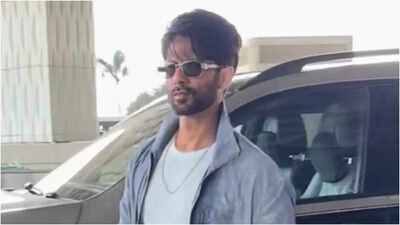 Shahid Kapoor spotted waiting in airport queue, elderly man politely asks ‘Cocktail 2’ star to move ahead – Watch VIRAL video |