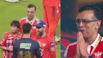 Sanjiv Goenka wins hearts with humble gesture while waiting to meet Virat Kohli – Watch | Cricket News