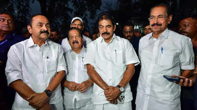 Congress hunts for consensus as camps flex muscle in CM battle: What’s happening Kerala | India News