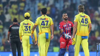 CSK coach Michael Hussey after defeat against LSG