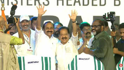 Kerala gets new govt as UDF returns after 10 years; VD Satheesan takes oath as CM