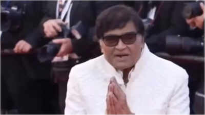 Ashok Saraf attends Cannes 2026 for the first time at 78, holds wife Nivedita Saraf’s hand on red carpet