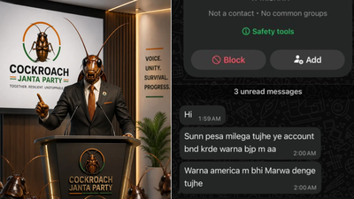 Abhijeet Dipke: ‘Marwa denge tujhe’: Cockroach Janta Party founder Abhijeet Dipke receives death threats on Whatsapp | India News