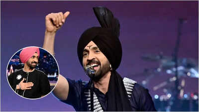 Diljit Dosanjh reacts STRONGLY at concert, calls out protesters; hits back at national media: ‘Jitne jhande dikhane, dhikhao’ | Hindi Movie News