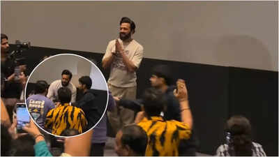 Fan touches Riteish Deshmukh’s feet at ‘Raja Shivaji’ screening, video goes viral as film crosses Rs 33 crore in 3 days | Hindi Movie News
