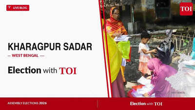 Kharagpur Sadar assembly election results 2026 | India News