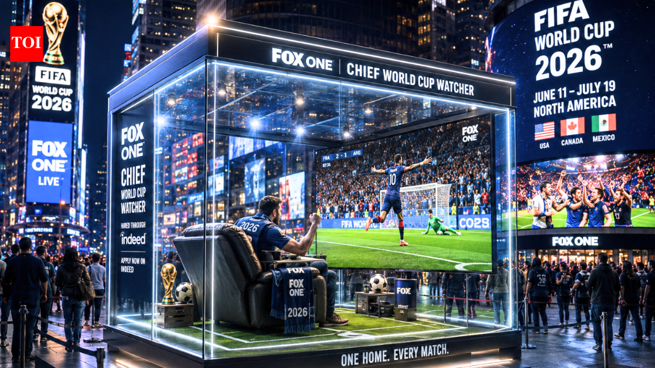 ‘Dream job’: FOX looking to hire football fan for $50,000 to watch every match at the 2026 World Cup | International Sports News