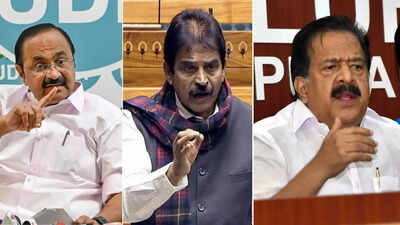 Congress camps ‘flex’ muscle as Kerala CM race spills onto streets | India News
